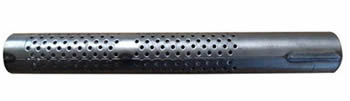  A silencer is made of perforated tube.