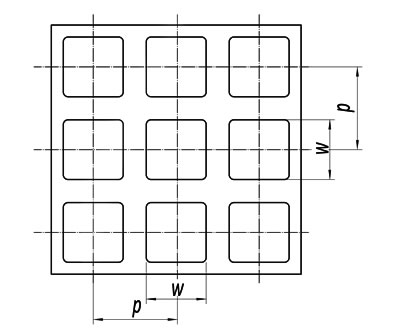 Industrial Perforated Plate Screens Holes And Pitch Size Open Areas Industrial Perforated Plate Screens Holes And Pitch Size Open Areas